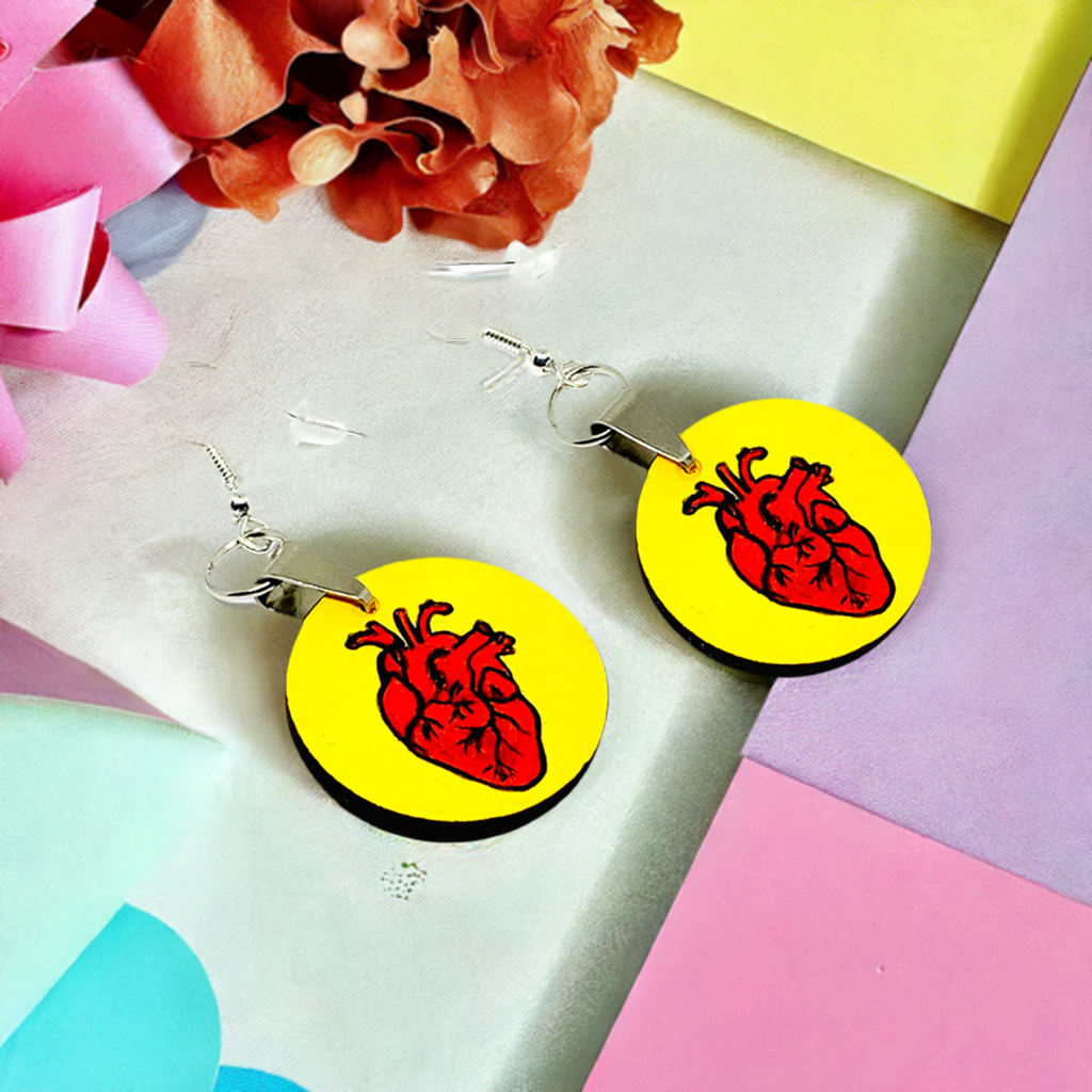Heart Earrings | La Loteria El Corazon