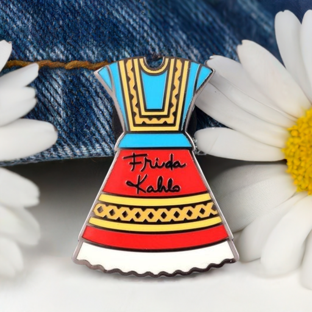 Frida Kahlo Dress Enamel Pin. Frida fnas gift. Fridamaniacs. Fridalovers. Fridamania