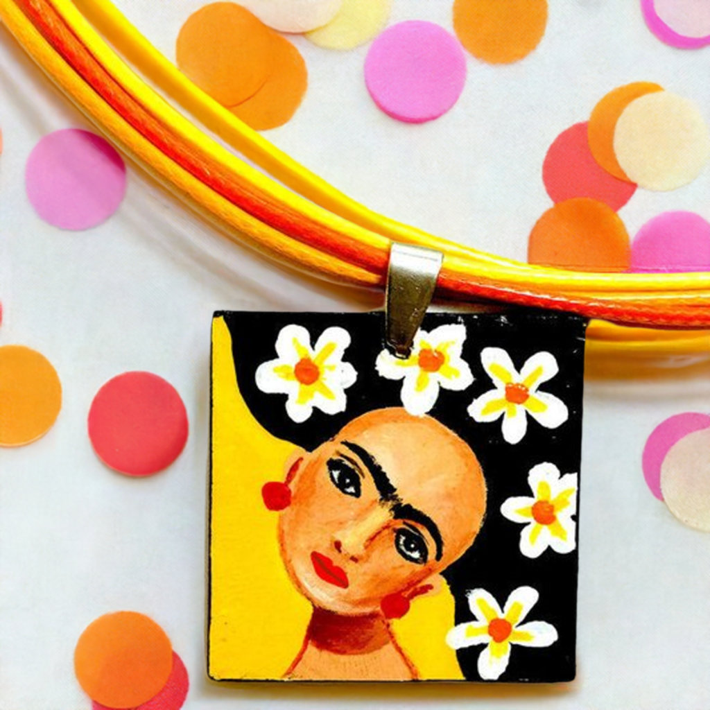 Frida Pendant - Necklace