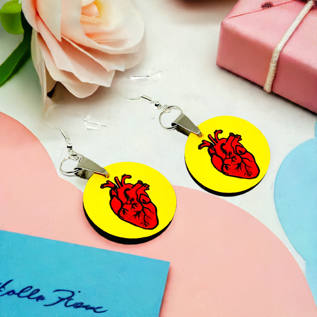 Heart Earrings | La Loteria El Corazon