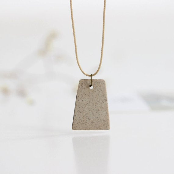 Sunflower Ceramic-Clay Pendant