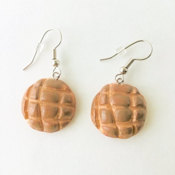 Mexican Jewelry Concha Earrings