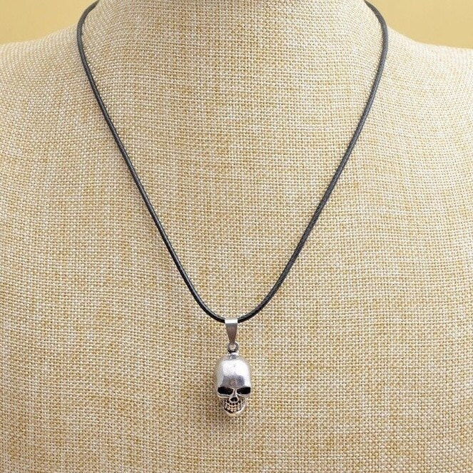 Silver Skull Pendant, Men Skull Pendant, Mexican Jewelry, Skull Jewelry, Day of the Dead, Dia de Muertos, Calavera Dije, Skull Necklace