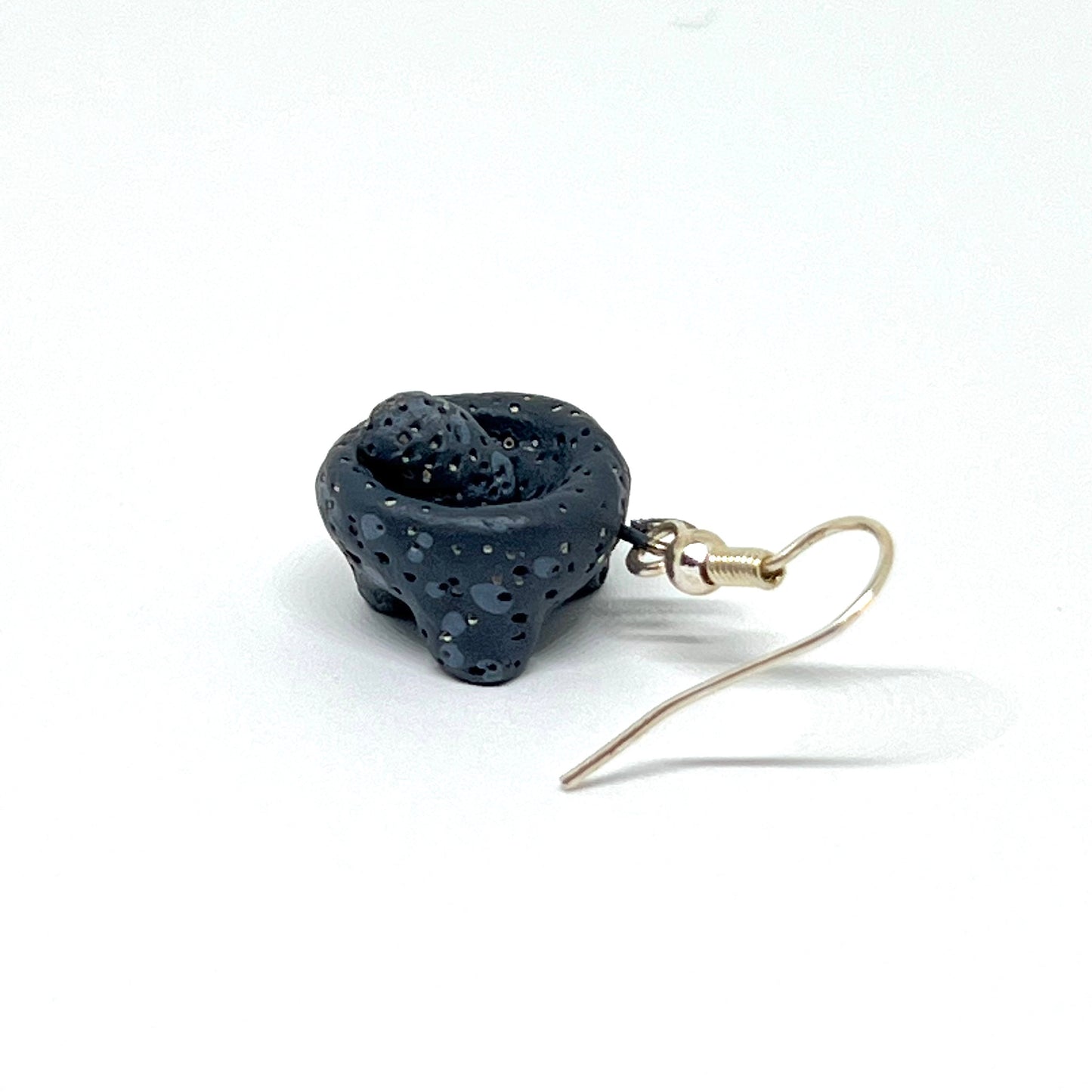 Mexican Jewelry Clay Earrings Molcajete Jalapeno Folk Art Mortar Lamp Glass Red Chili Asymmetrical Drop and Dangle Earrings Women Girls Gift
