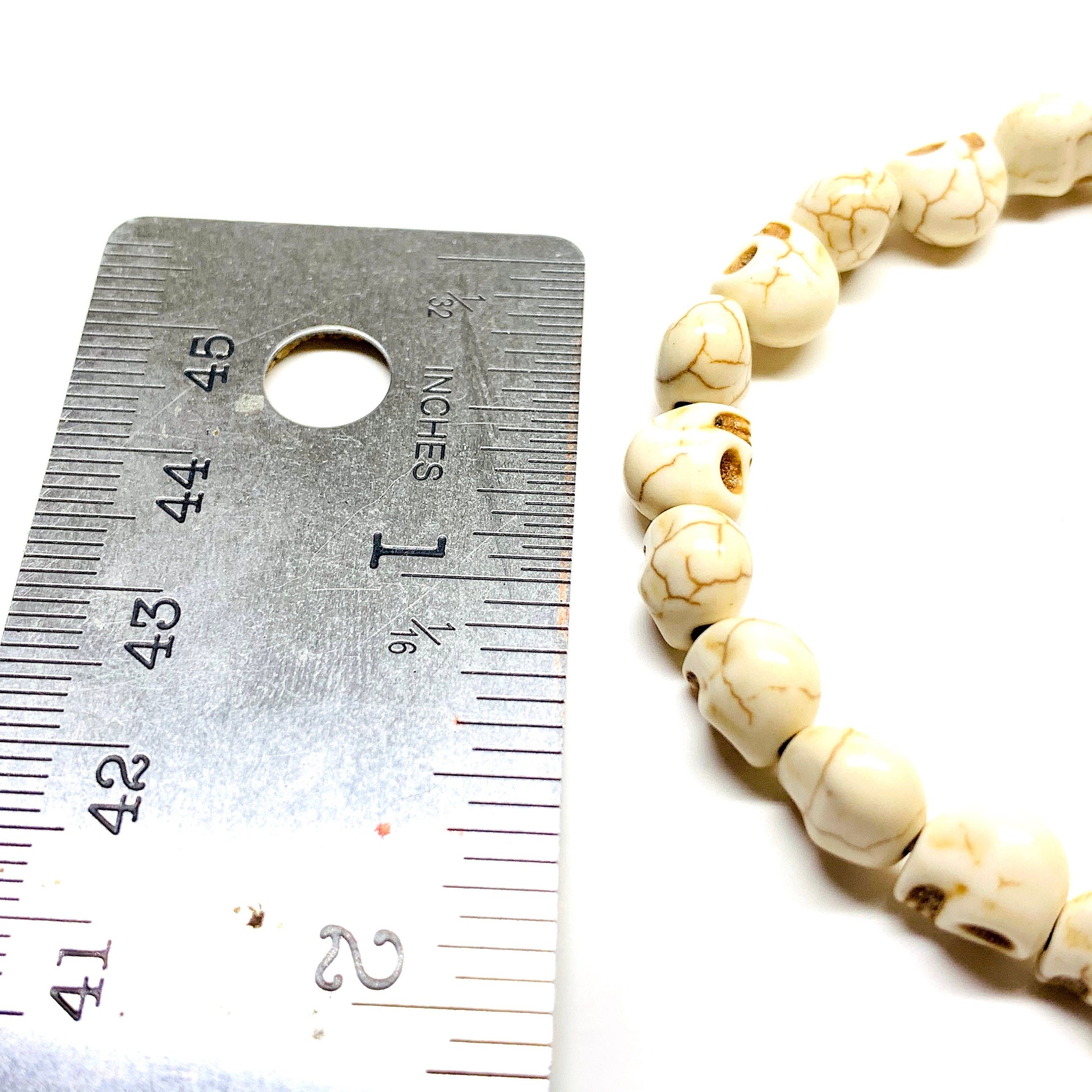 Skull Bracelet, Skull Beads Bracelet, Men Skull Bracelet, Unisex Skull Wristband Bracelet, Calaveras Pulsera, Men's Jewelry, Skull Jewelry