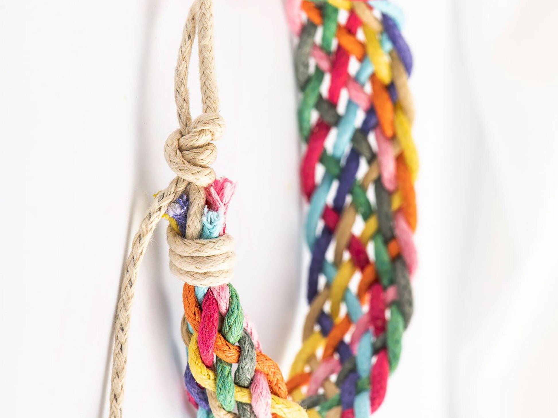Colorful Braided Wristband Bracelet Adjustable Woven Cotton Rope Young Girls Gift Spring Summer Fashion Casual Outfit Mexico Colors Pulsera