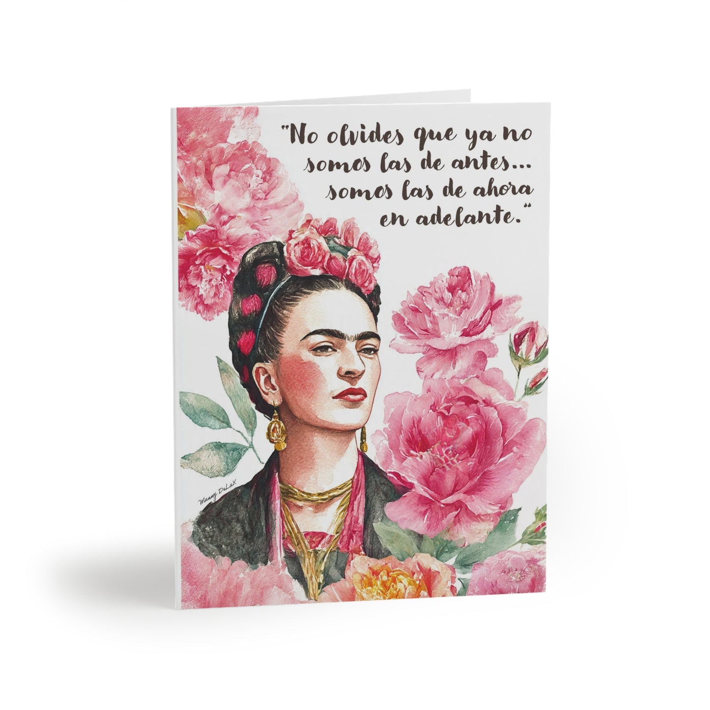 Frida Kahlo Inspired Encouragement Greeting Card (Set of 8)