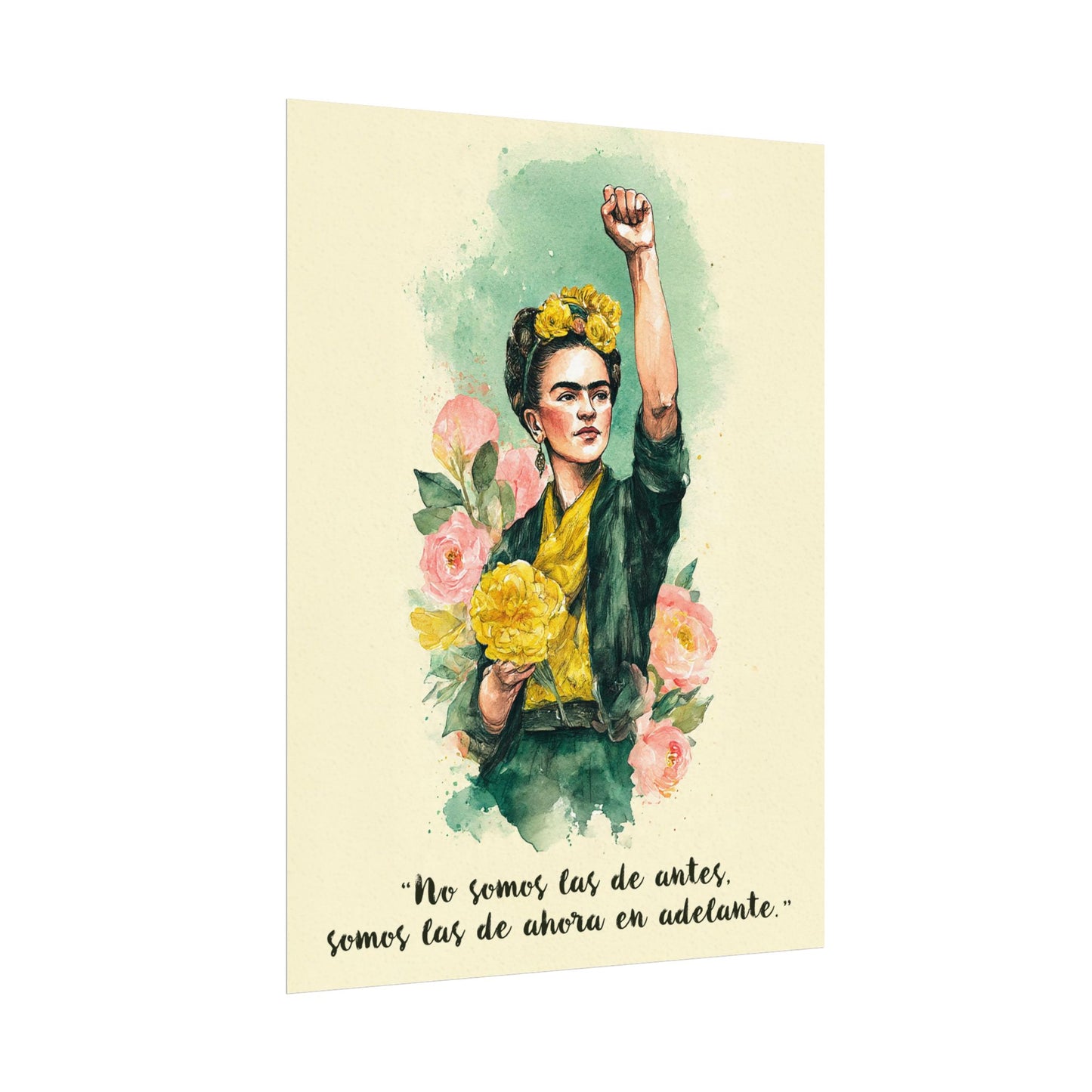 Frida Inspired Feminist Art Print Empowerment Wall Art
