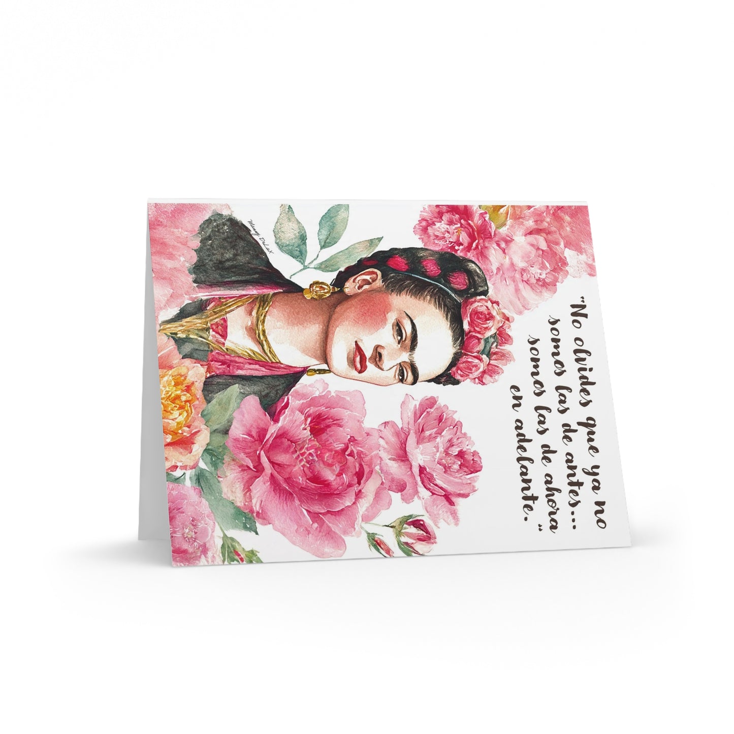Frida Kahlo Inspired Encouragement Greeting Card (Set of 8)