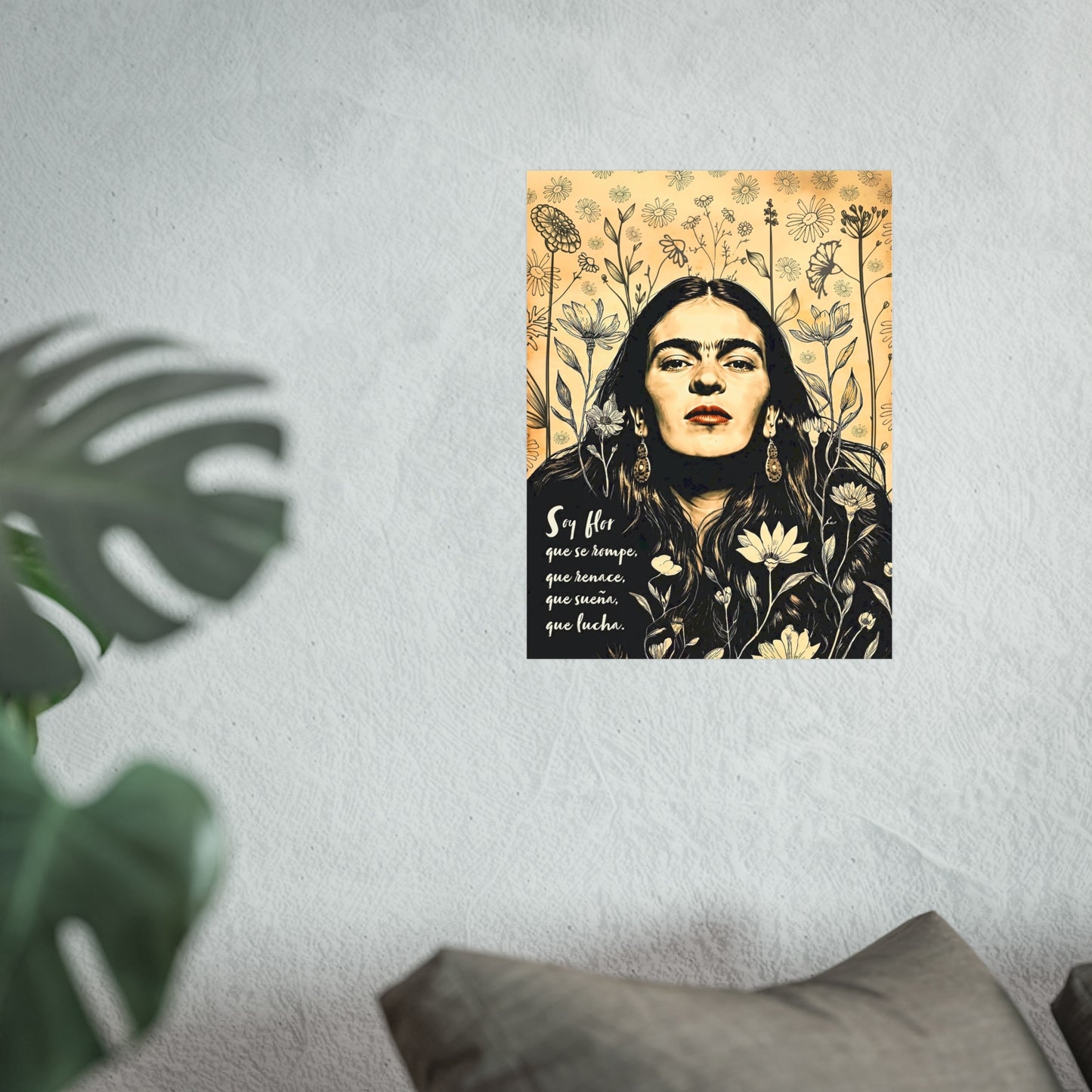 Feminist Frida‑Inspired Fine Art Print - Poster