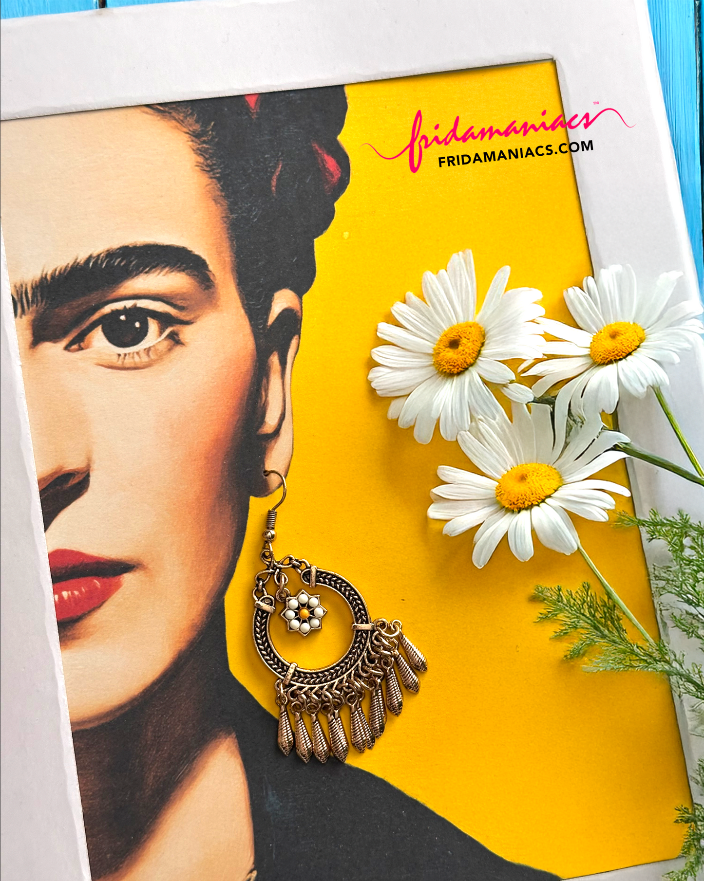 Daisy Soul - Mexican Chandelier Style Boho Earrings