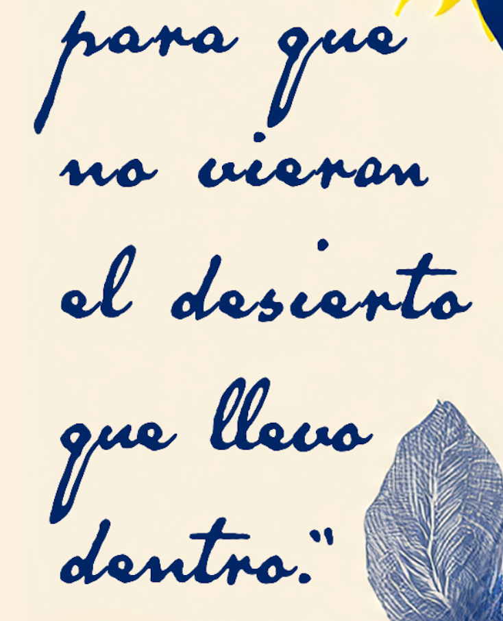 Frida Inspired Art Print and Quote - Defiant Transformative Resilience Power Portrait