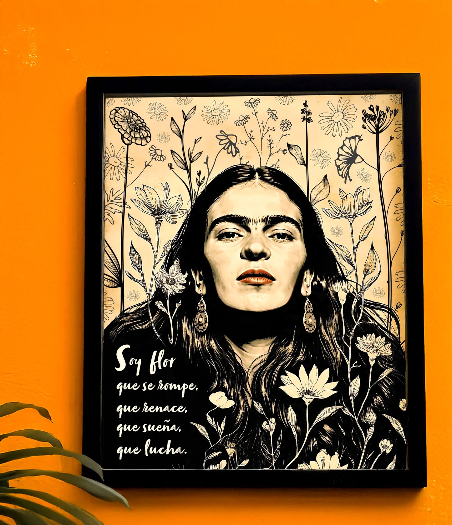 Feminist Frida‑Inspired Fine Art Print - Poster