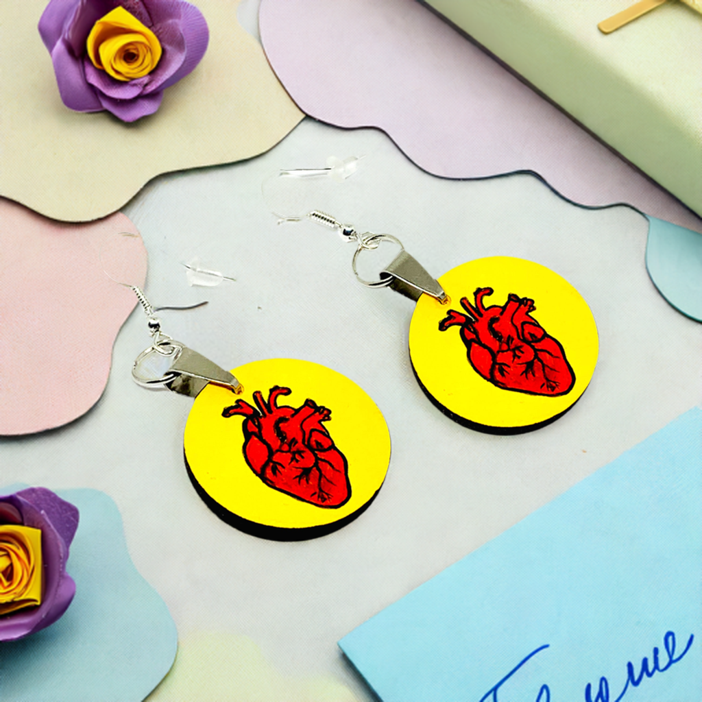 Heart Earrings | La Loteria El Corazon