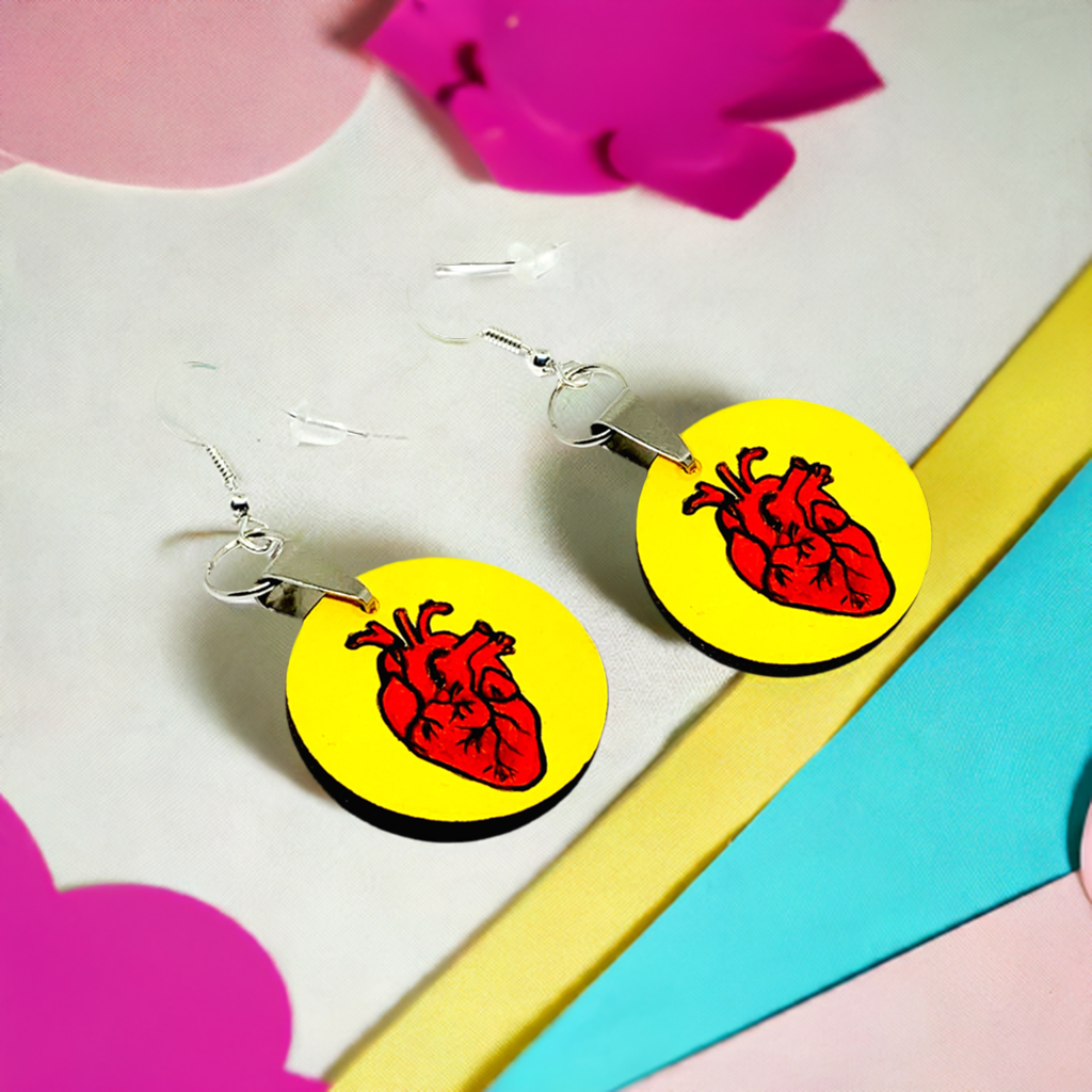 Heart Earrings | La Loteria El Corazon