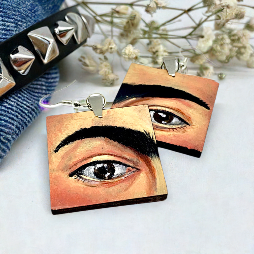 Frida Kahlo Eye-Brows Earrings