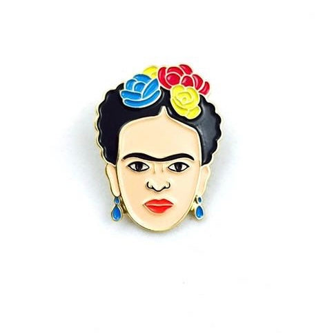 Frida Kahlo enamel pin
