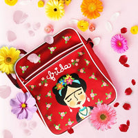 Hand Painted Frida Kahlo Messenger bag for girl fridamania fridalovers