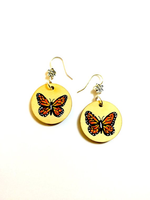 Butterfly Earrings - Mexican Jewelry