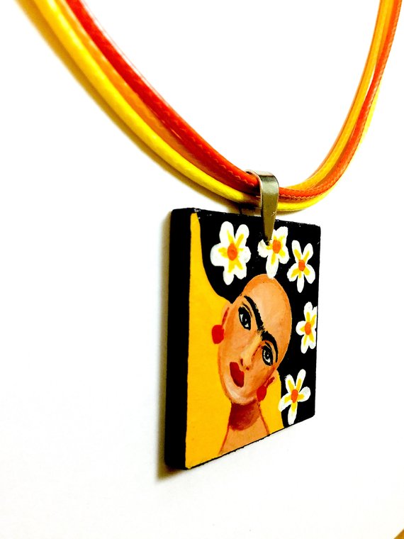 Frida Pendant - Necklace