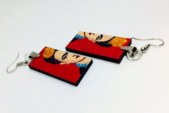 frida kahlo earrings - unique frida kahlo jewelry and accessories