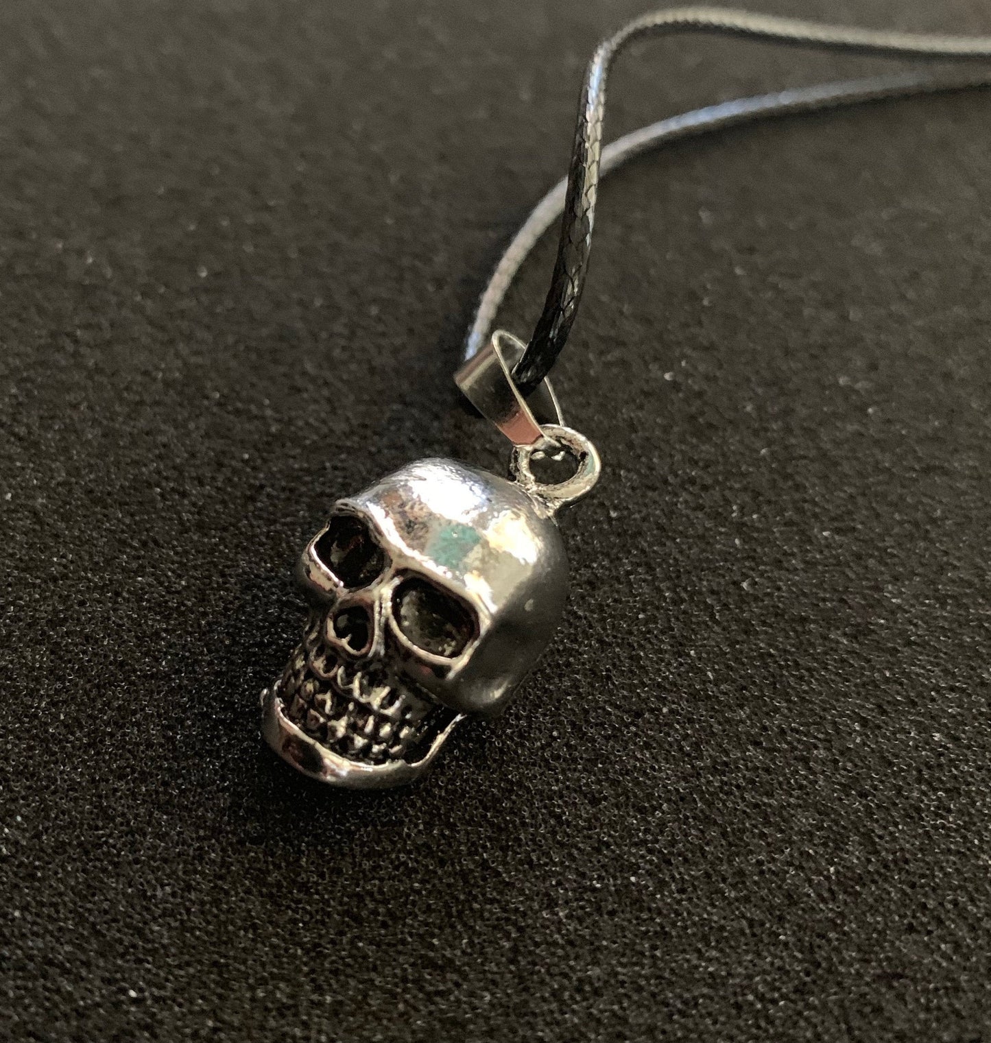 Skull Necklace & Pendant, Silver Skull Pendant, Skull Jewelry, Mexican Inspired Jewelry, Sugar Skull, Men Jewelry, Day of the Dead, Calavera