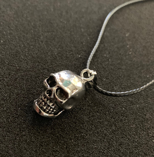 Skull Necklace & Pendant, Silver Skull Pendant, Skull Jewelry, Mexican Inspired Jewelry, Sugar Skull, Men Jewelry, Day of the Dead, Calavera