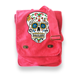 Mexican Sugar Skull Hand Painted Bag-Day of the Dead
